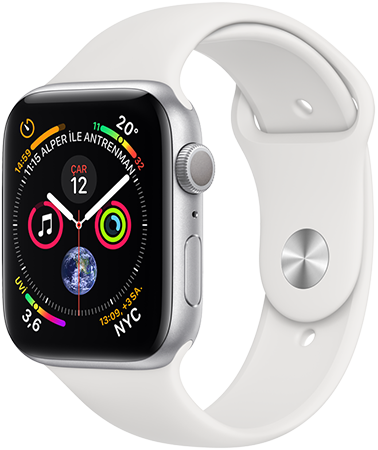PC/タブレット PC周辺機器 Apple Watch SE 1.Nesil GPS, 44mm Uzay Grisi Alüminyum Kasa ve Gece 