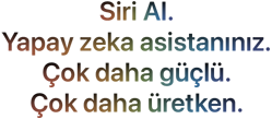Siri AI. Your AI assistant. More personal. More powerful.