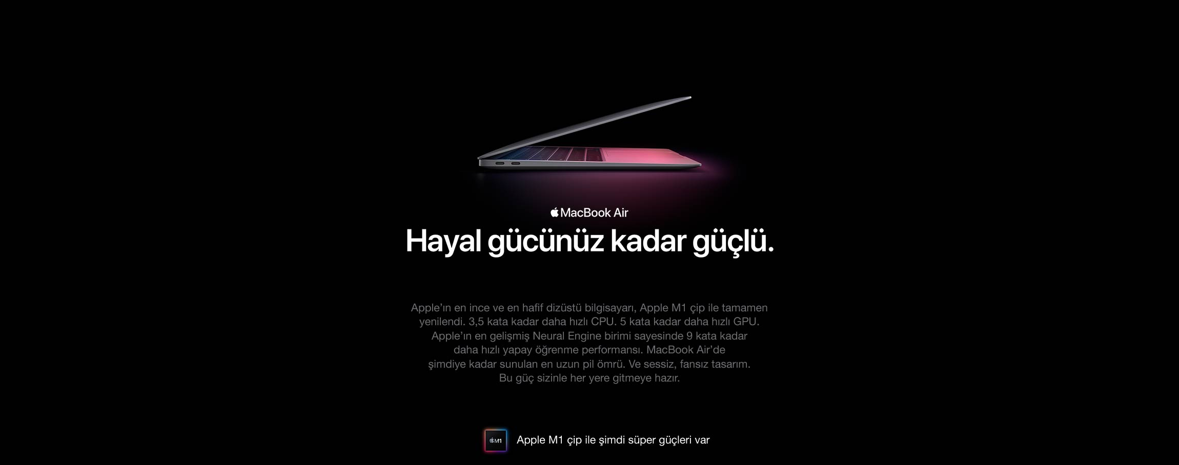Macbook Air açıklama görseli