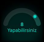 Hazır olma skoru 8, Yapabilirsiniz