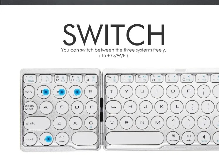 Daphnela Folding Klavye 0763250073537