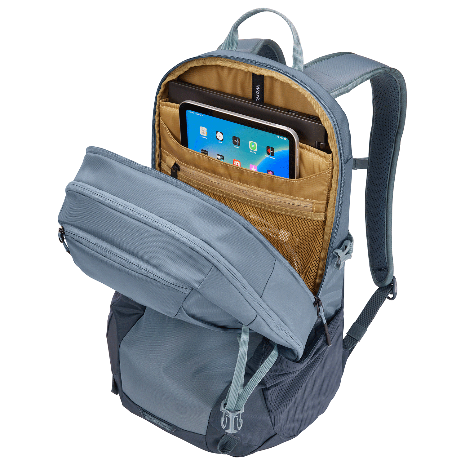 Thule Enroute 23L Notebook Sırt Çantası, Pond Gray 085854254649