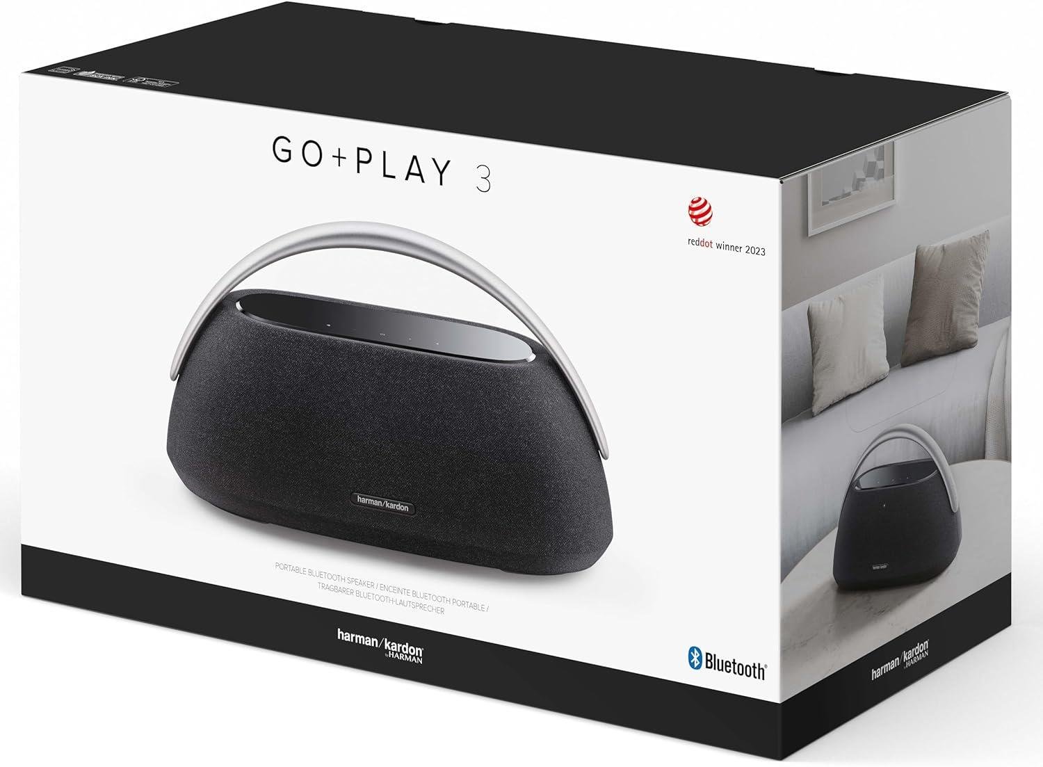 Harman Kardon GOPLAY 3 BT Hoparlör - Siyah 1200130001093