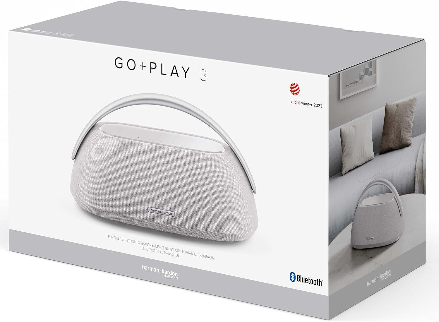 Harman Kardon GOPLAY 3 BT Hoparlör - Gri 1200130001109