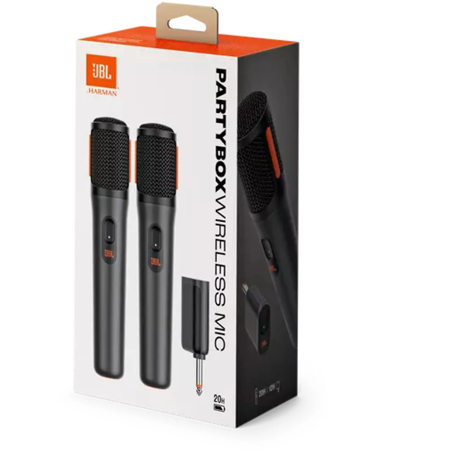 JBL Partybox Kablosuz Mikrofon Set2 adet Siyah 1200130010156