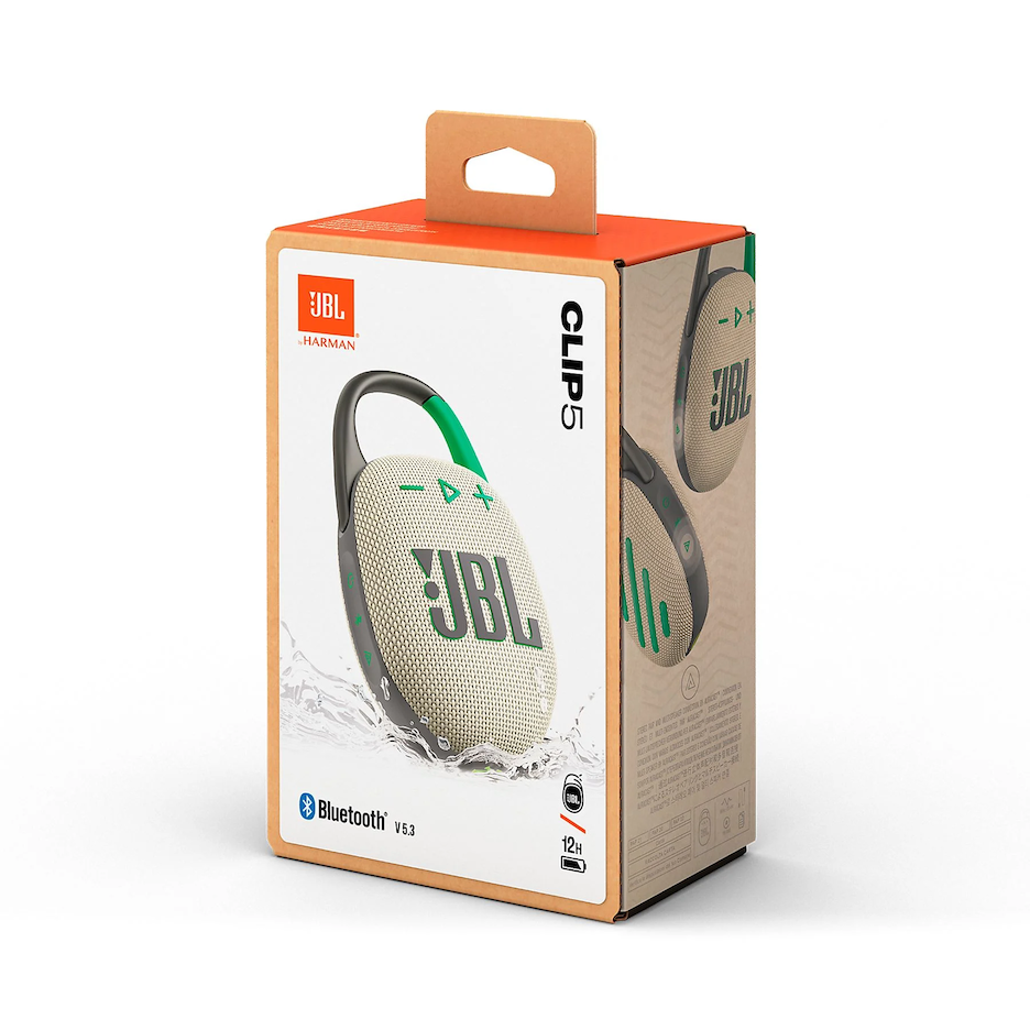 JBL Clip5, Bluetooth Hoparlör, IP67 - Kum Beji 1200130010255
