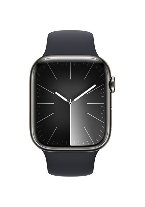 TEŞHİR - Apple Watch Seres 9 GPS + Cellular 45mm Grafit Paslanmaz Çelik Kasa 3M611TU/A