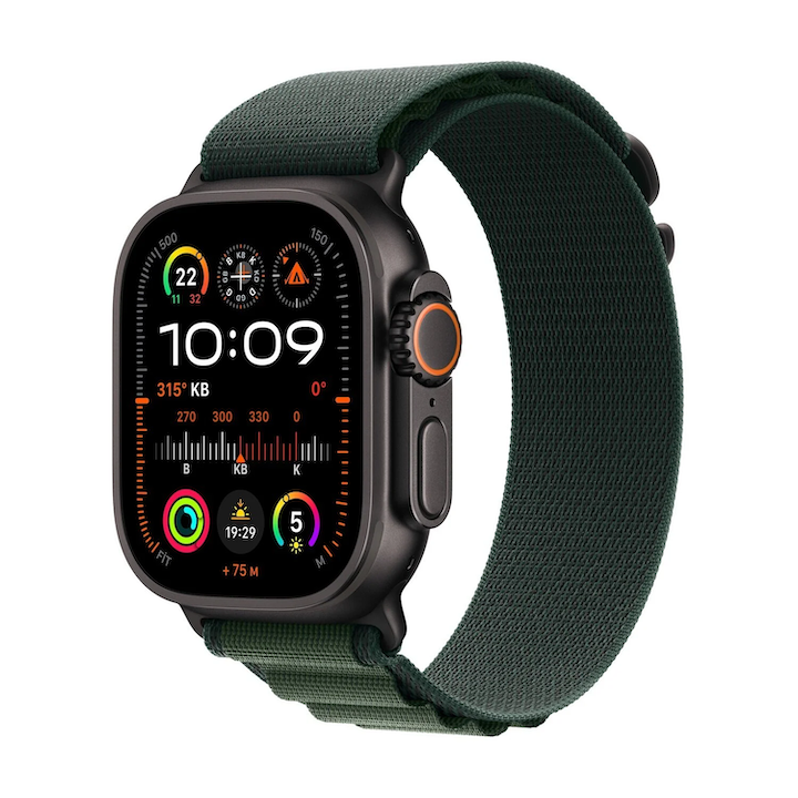 Teşhir - Apple Watch Ultra 2 GPS + Cellular 49mm Siyah Titanyum Kasa 3N459TU/A