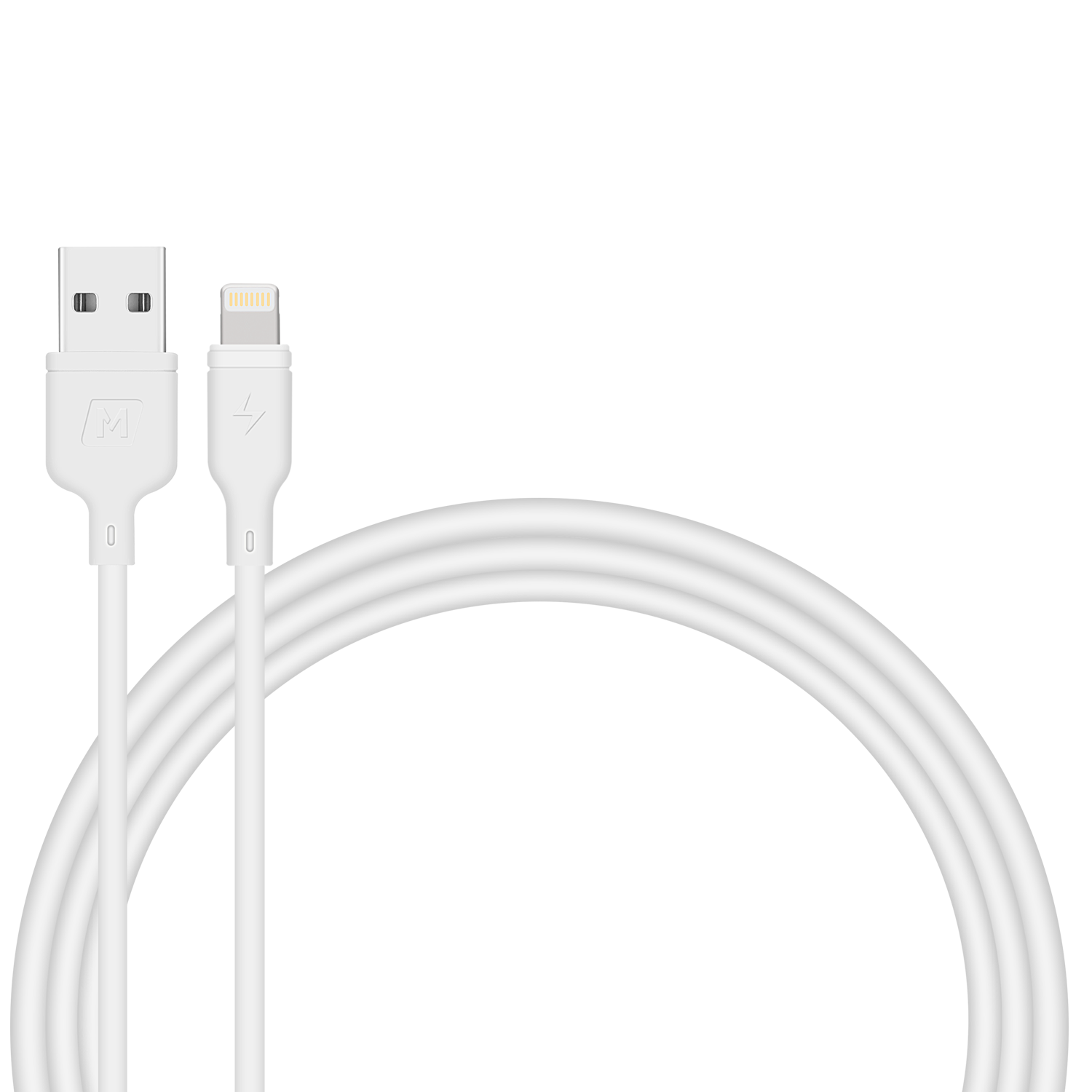 Momax Zero USB-A to Lightning Kablo (1M) - Beyaz 4894222053212