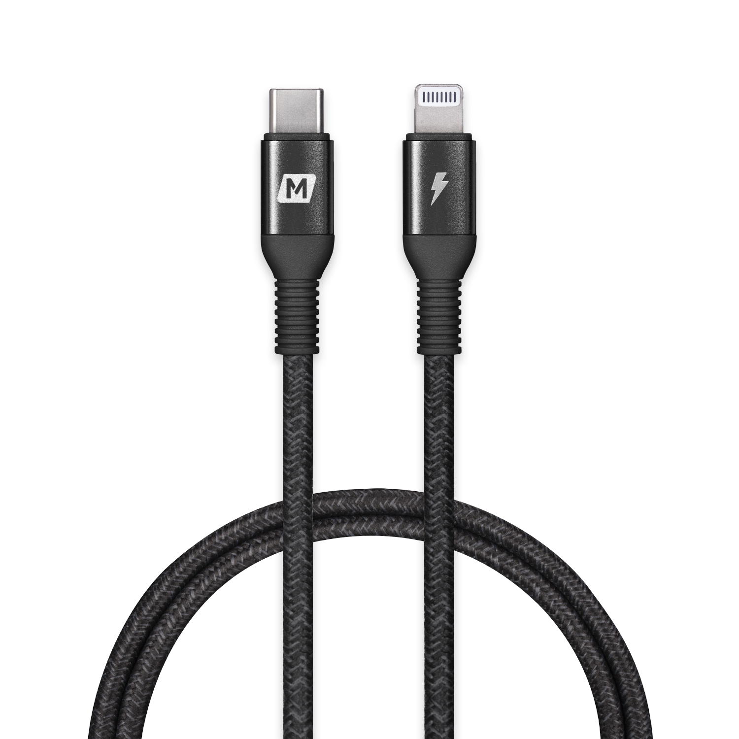 Momax Elite USB-C to Lightning Kablo (1.2m)-Siyah 4894222056893