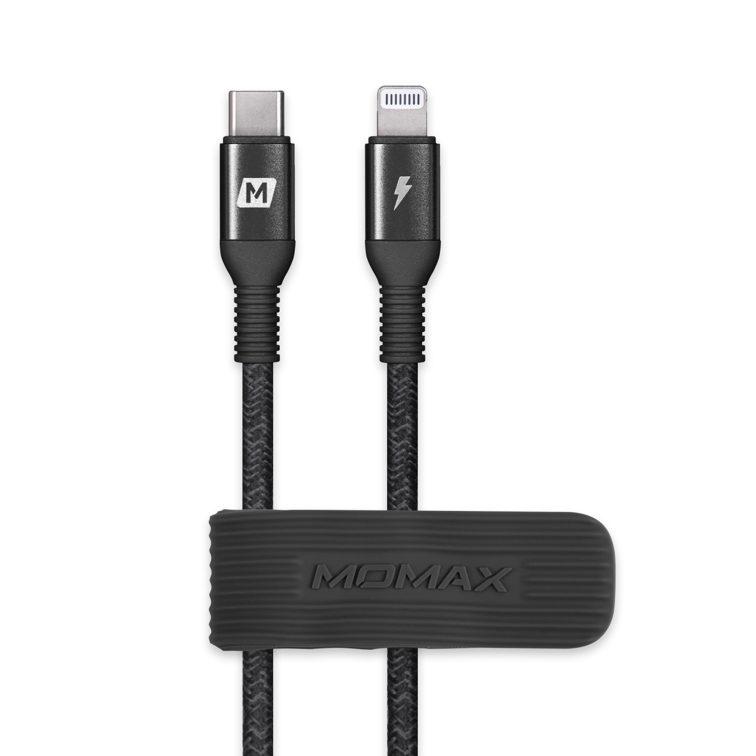 Momax Elite USB-C to Lightning Kablo (1.2m)-Siyah 4894222056893