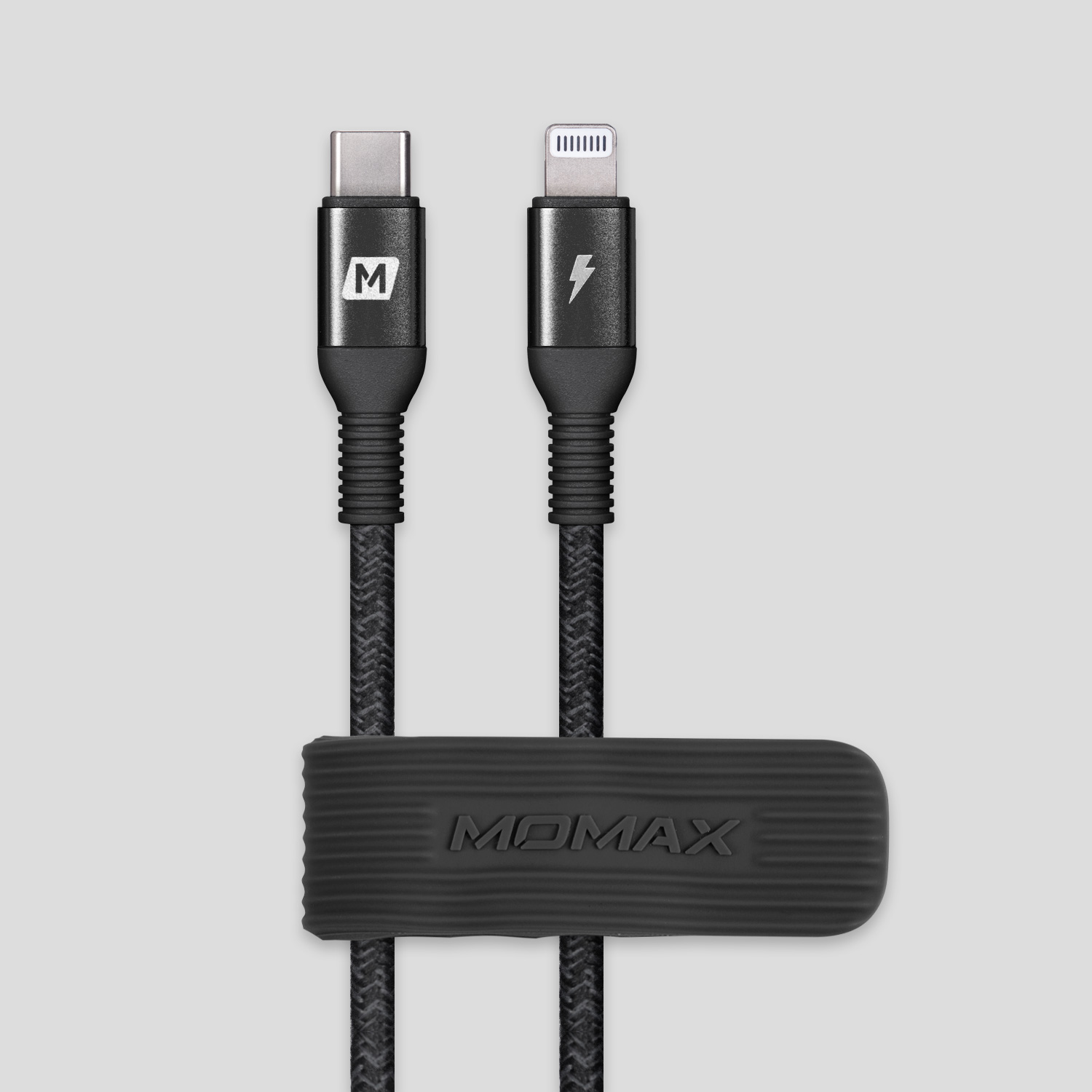 Momax Elite USB-C to Lightning Kablo (2.2m)-Siyah 4894222056978