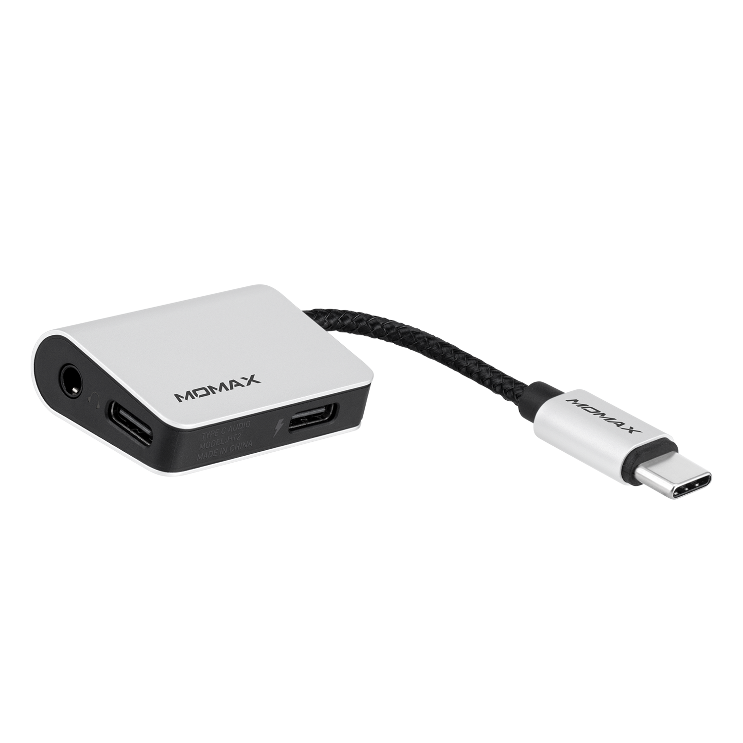 Momax Onelink USB-C to 3.5mm Audio - Space Gray 4894222058941