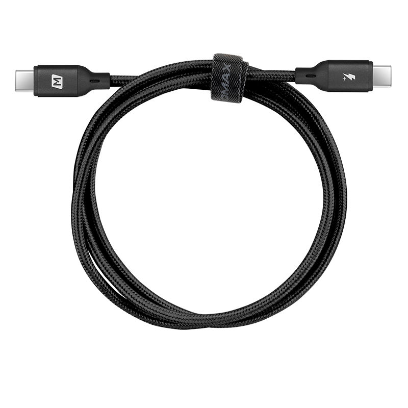 Momax GOLINK 100W Usb-C to Usb-C 1 M.Kablo - Siyah 4894222060159