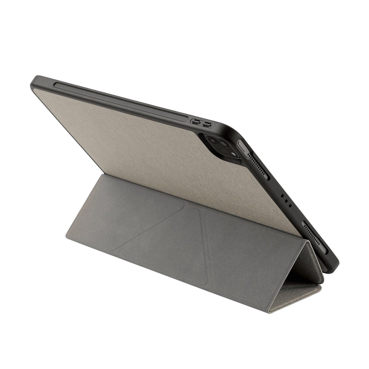 Momax iPad Pro 12.9(2021) Kılıfı - Gri 4894222065208