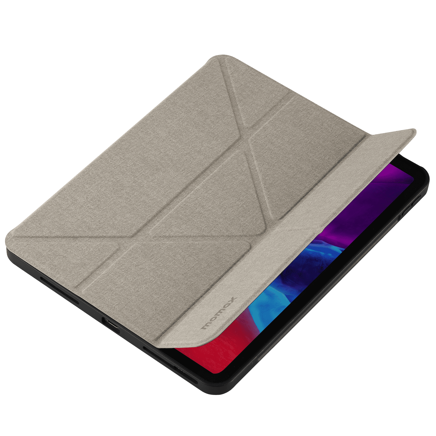 Momax iPad Pro 12.9(2021) Kılıfı - Gri 4894222065208