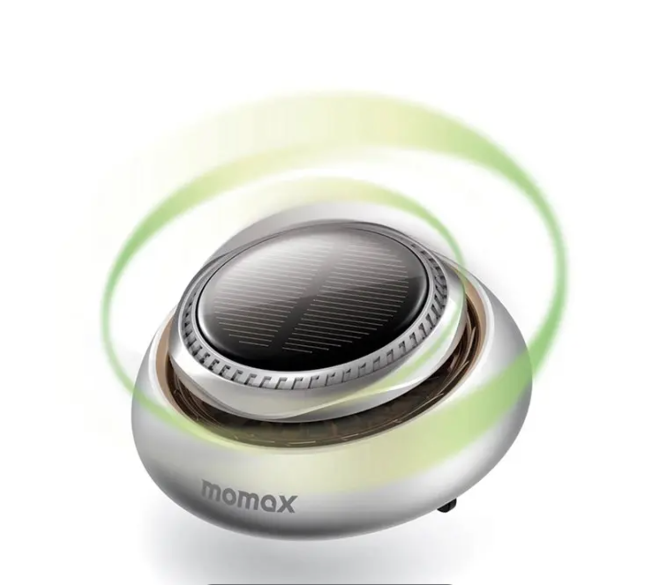 Momax Solar Güneş Enerjili Araç Kokusu - Silver 4894222068285