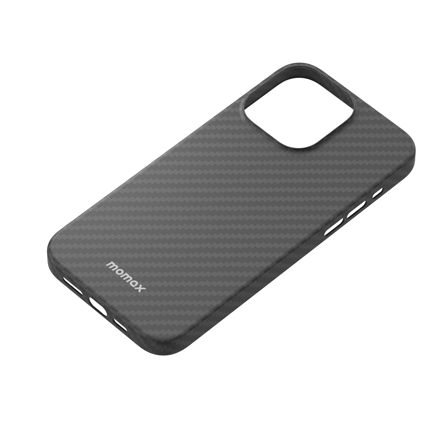 Momax iPhone 14 Pro Max Karbon Magsafe Kılıf-Siyah 4894222069244