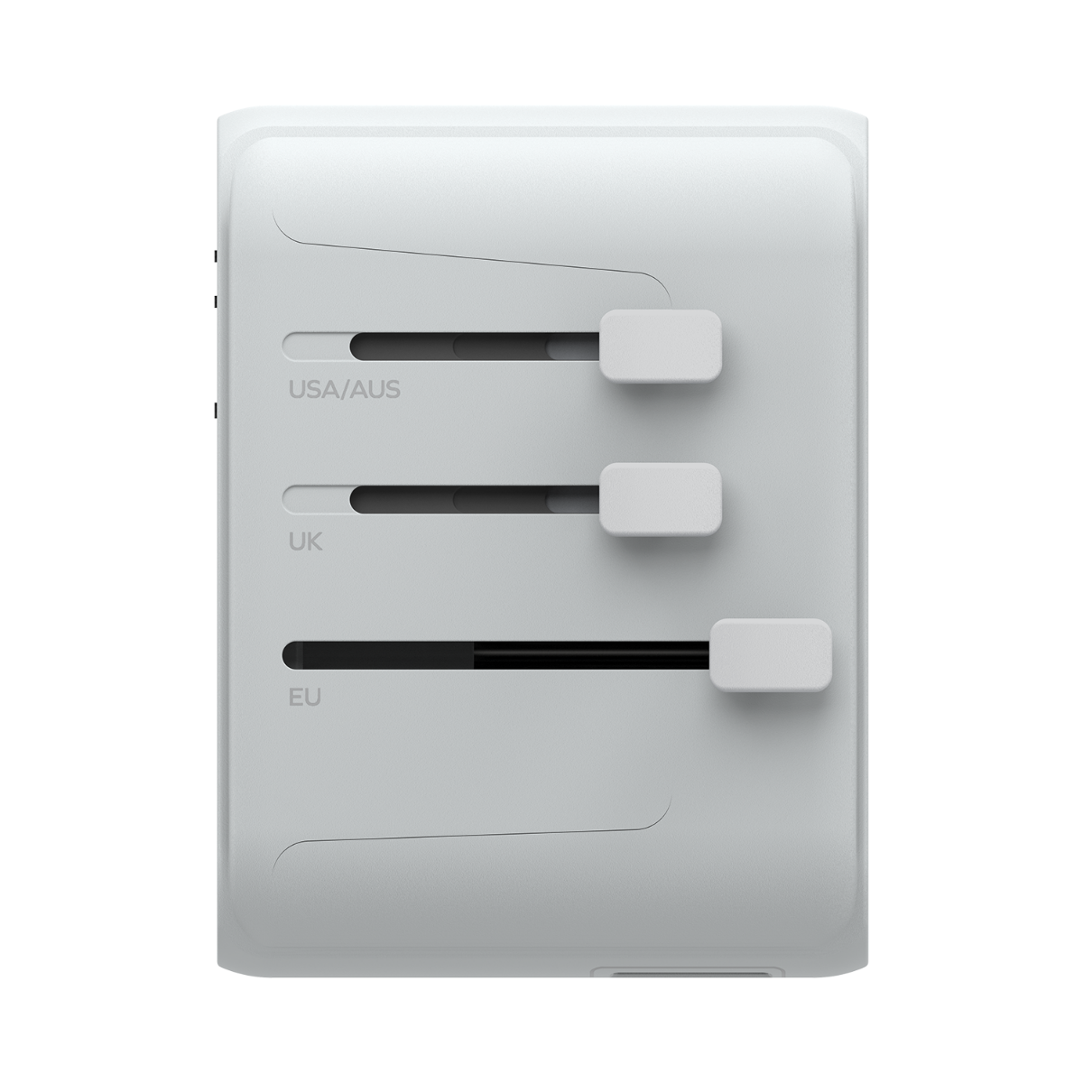 Momax 5 Port + AC Seyahat Adaptörü - Beyaz 4894222070837