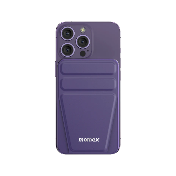 Momax Magnetic Standlı Powerbank 10000Mah - Mor 4894222071476