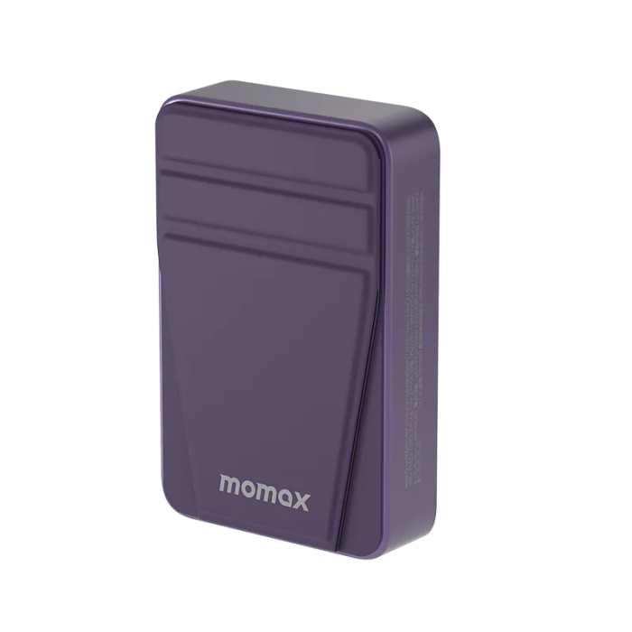 Momax Magnetic Standlı Powerbank 10000Mah - Mor 4894222071476