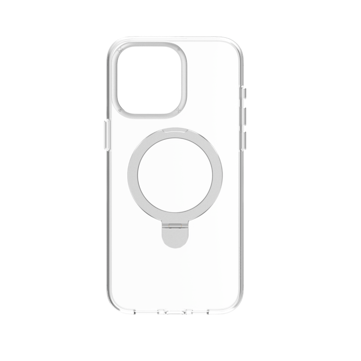 Momax iPhone 15 Flip Magsafe Kılıf - Şeffaf 4894222072435