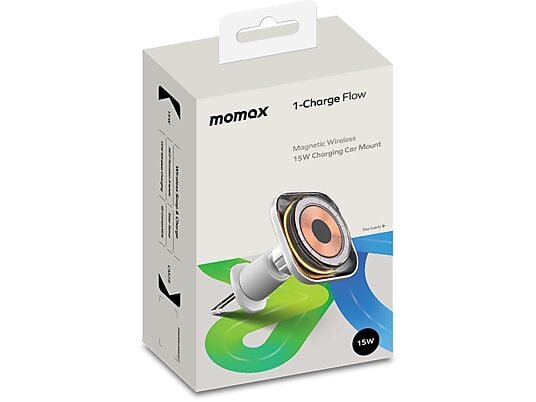 Momax Charge Flow MagSafe Araç Tutucu - Beyaz 4894222073661