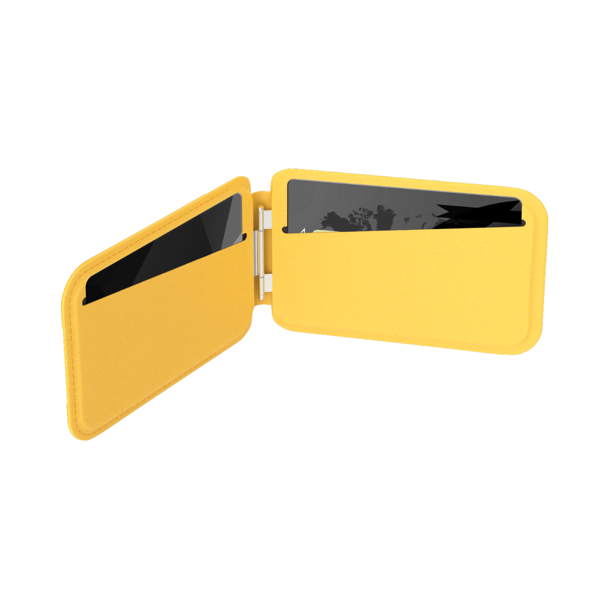 Momax iPhone MagSafe Wallet - Sarı 4894222073913