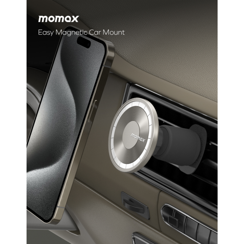 Momax Easy Araç Tutucu - Titanyum 4894222074286