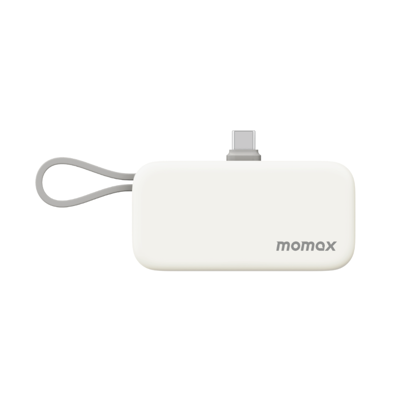 Momax Power Mini 5000mAh USB-C Powerbank-Beyaz 4894222075184