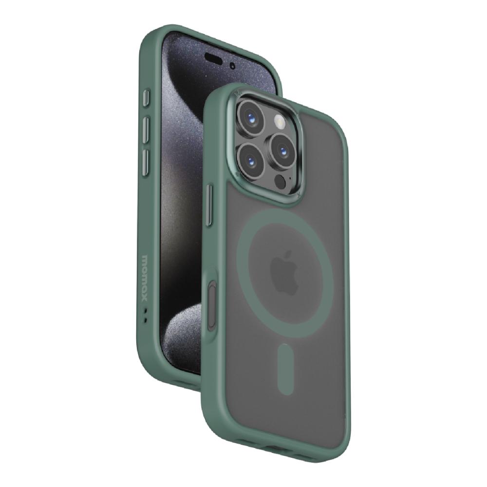 Momax iPhone 16 Pro Max Play Magsafe Kılıf - Yeşil 4894222077379