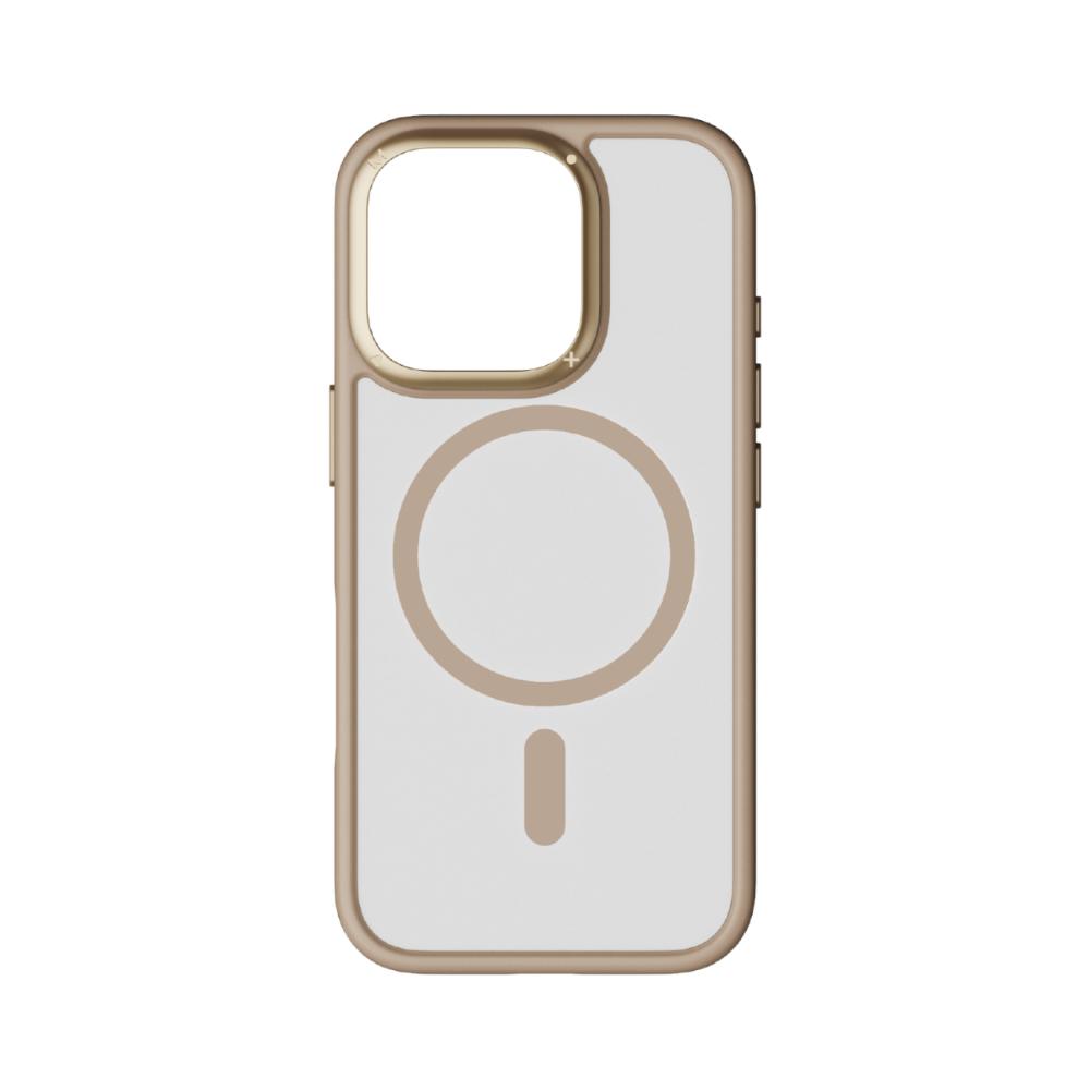 Momax iPhone 16 Pro Max Play Magsafe Kılıf - Gold 4894222077386