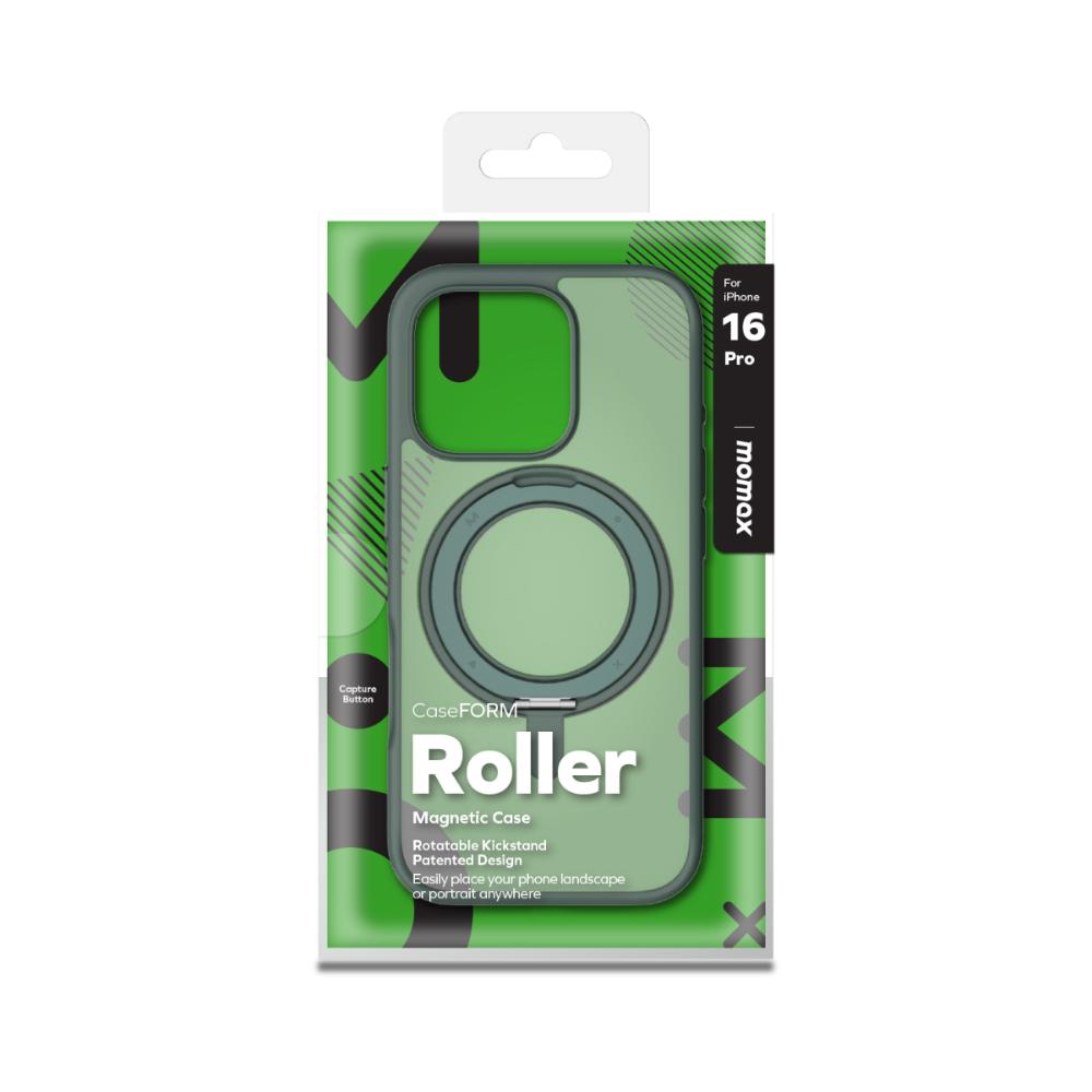 Momax iPhone 16 Pro Roller Magsafe Kılıf - Yeşil 4894222077430