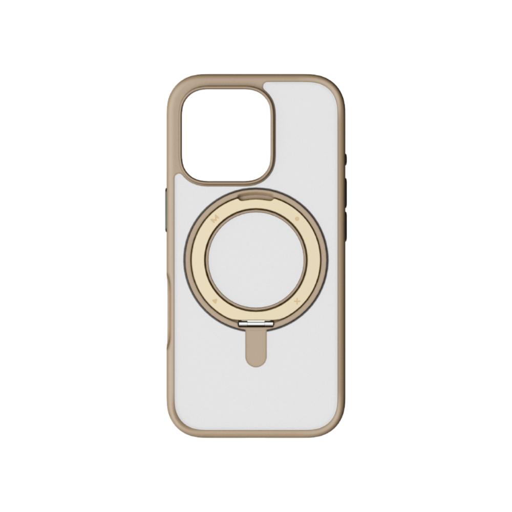 Momax iPhone 16 Pro Roller Magsafe Kılıf - Gold 4894222077447