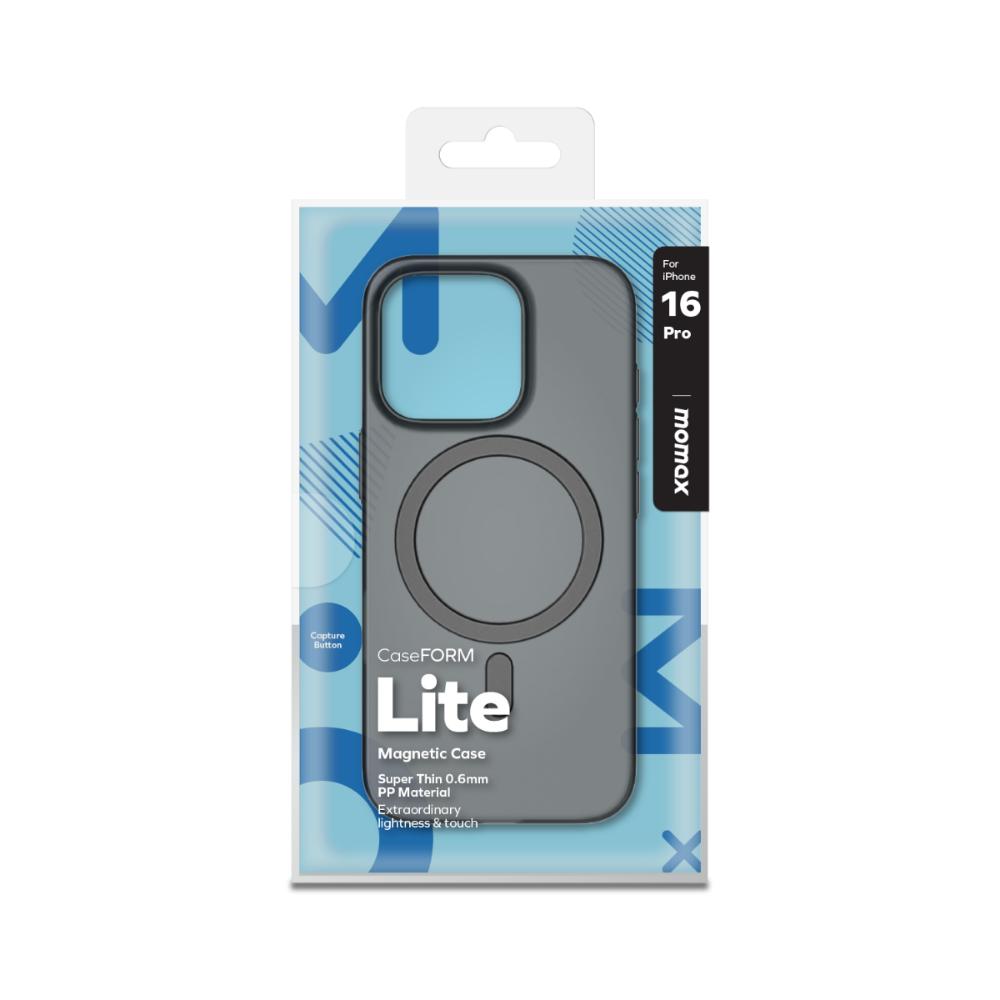 Momax iPhone 16 Pro Lite Magsafe Kılıf - Siyah 4894222077591
