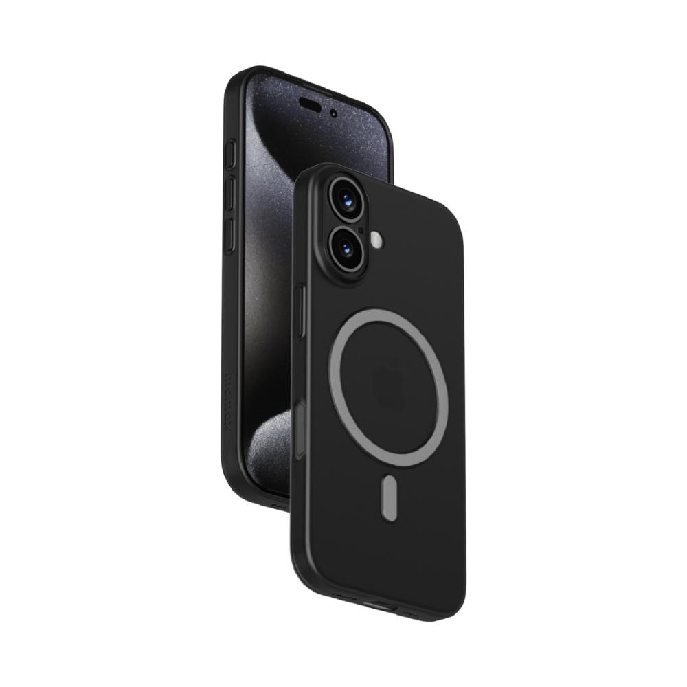 Momax iPhone 16 Lite Magsafe Kılıf - Siyah 4894222077607