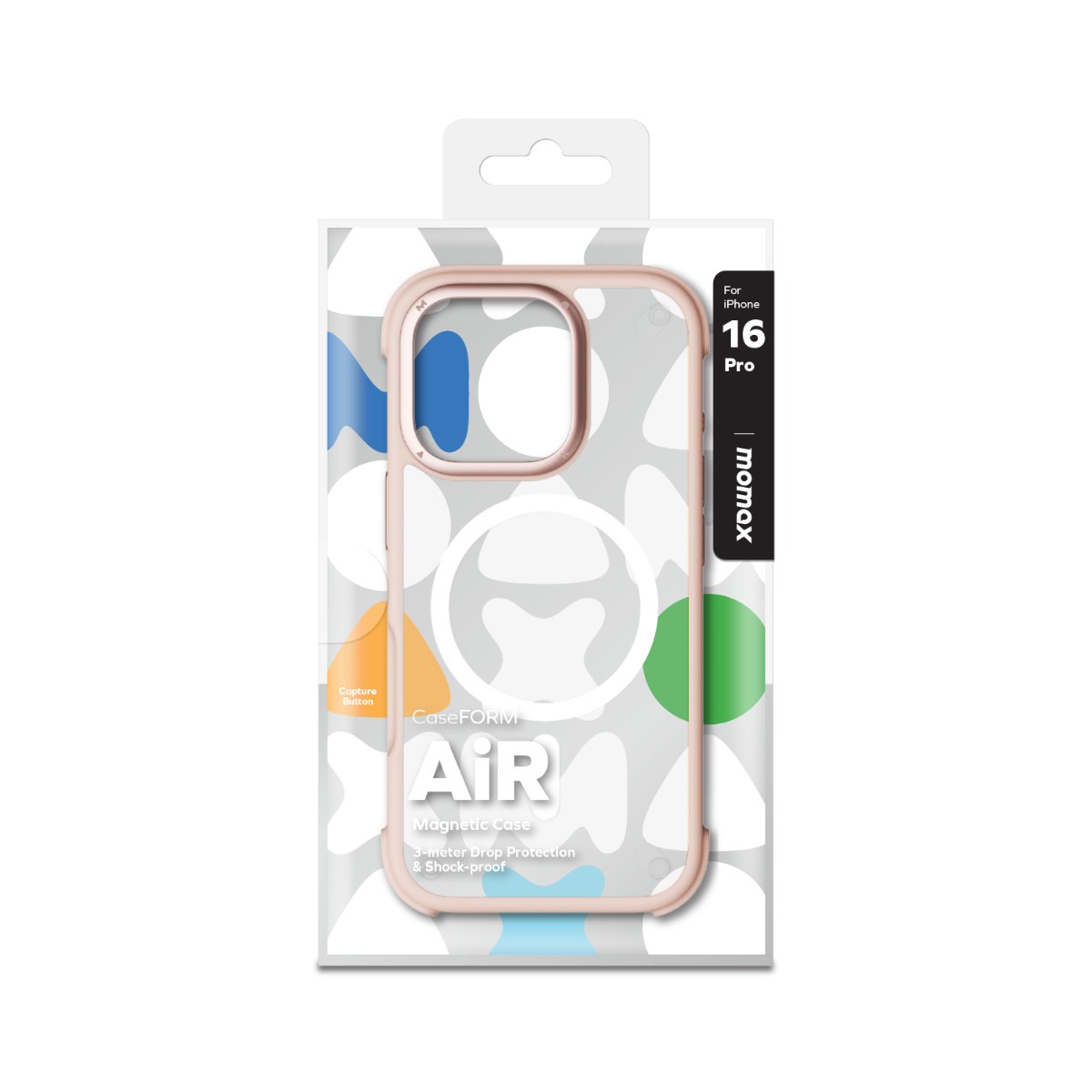 Momax iPhone 16 Pro Air Magsafe Kılıf - Pembe 4894222077683