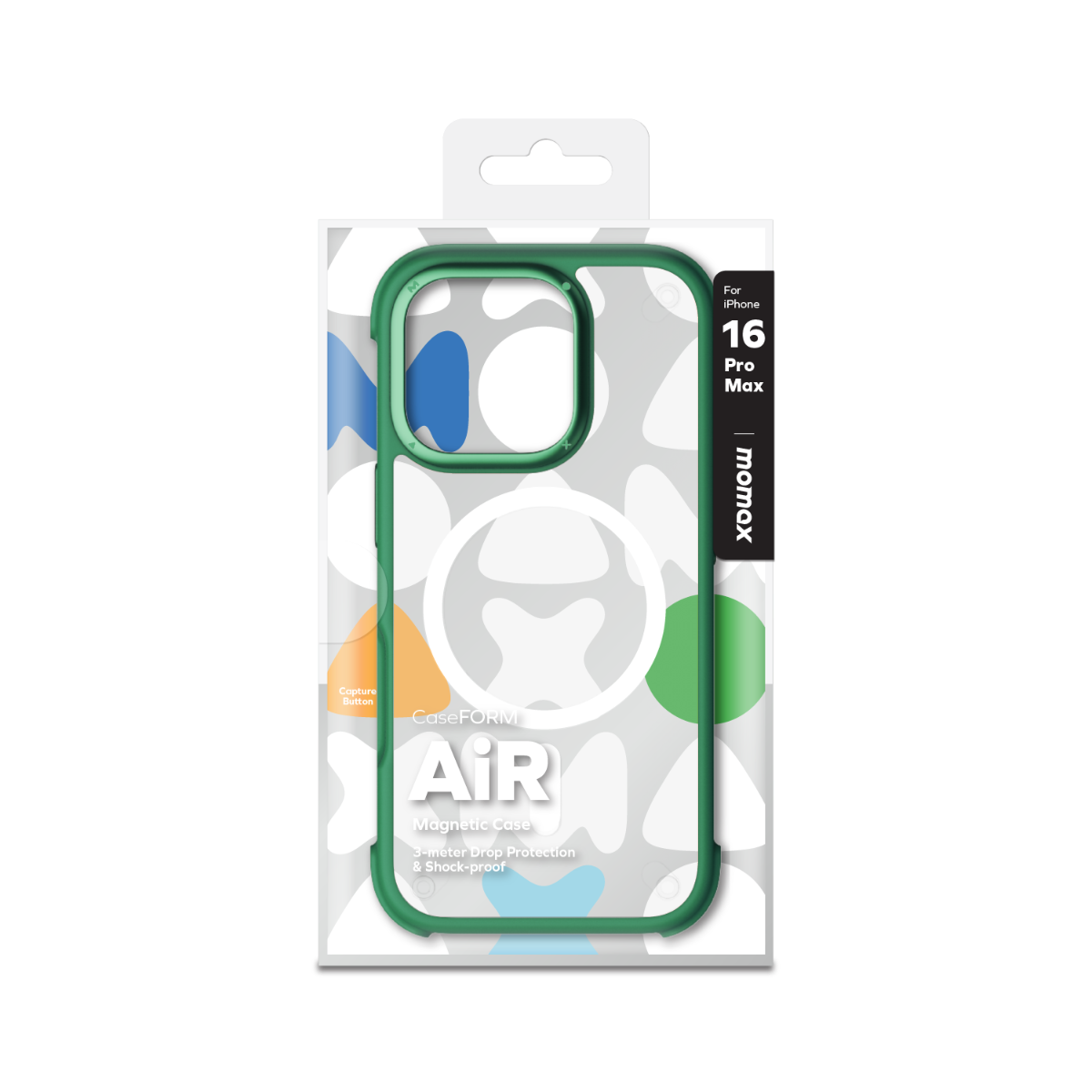 Momax iPhone 16 Pro Max Air Magsafe Kılıf - Yeşil 4894222077690