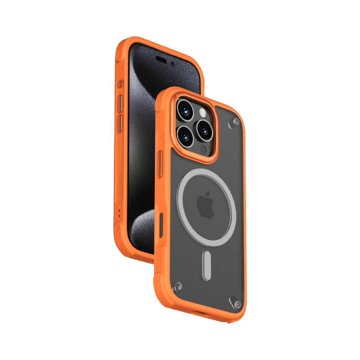 Momax iPhone 16 Pro Air Magsafe Kılıf - Turuncu 4894222077713