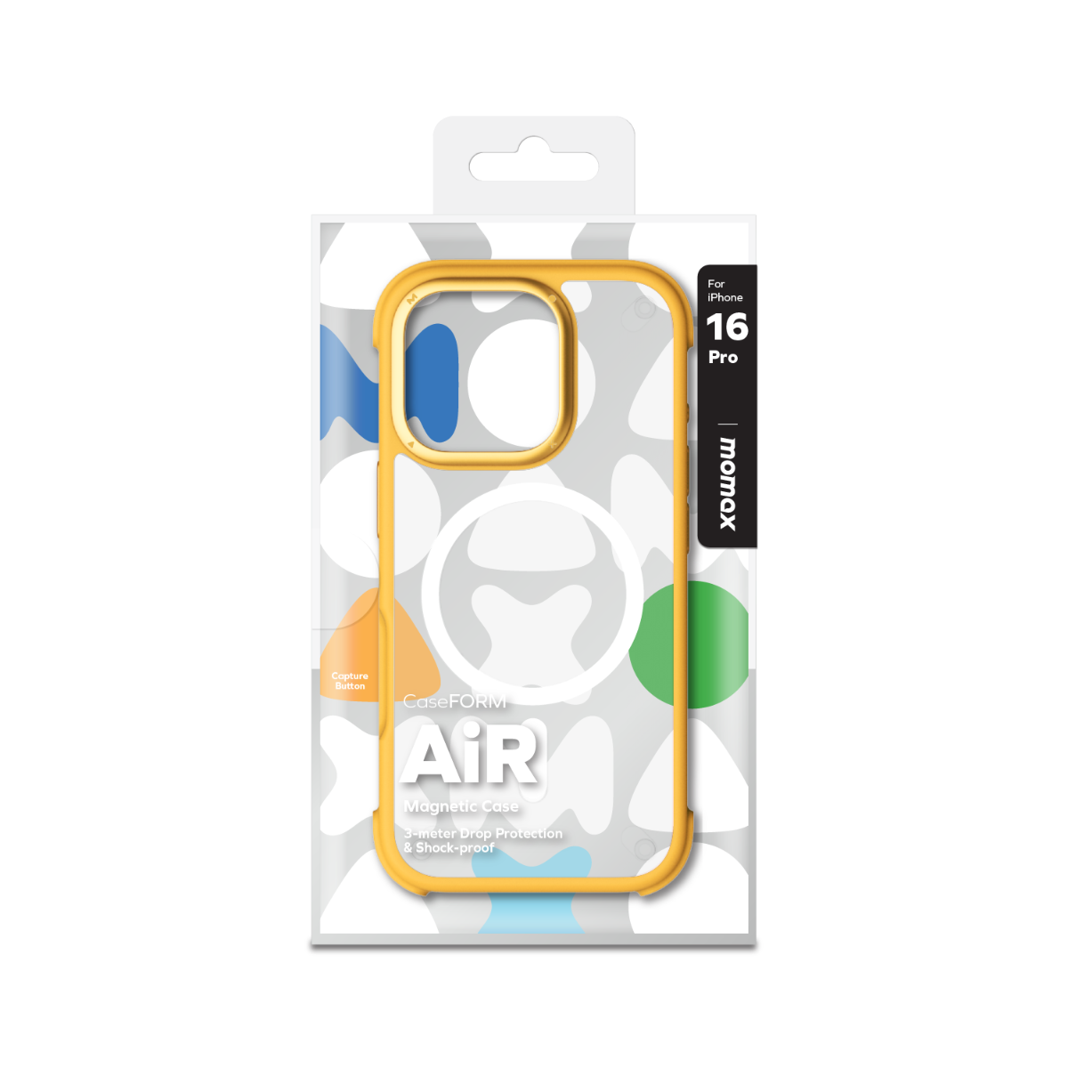 Momax iPhone 16 Pro Air Magsafe Kılıf - Sarı 4894222077744