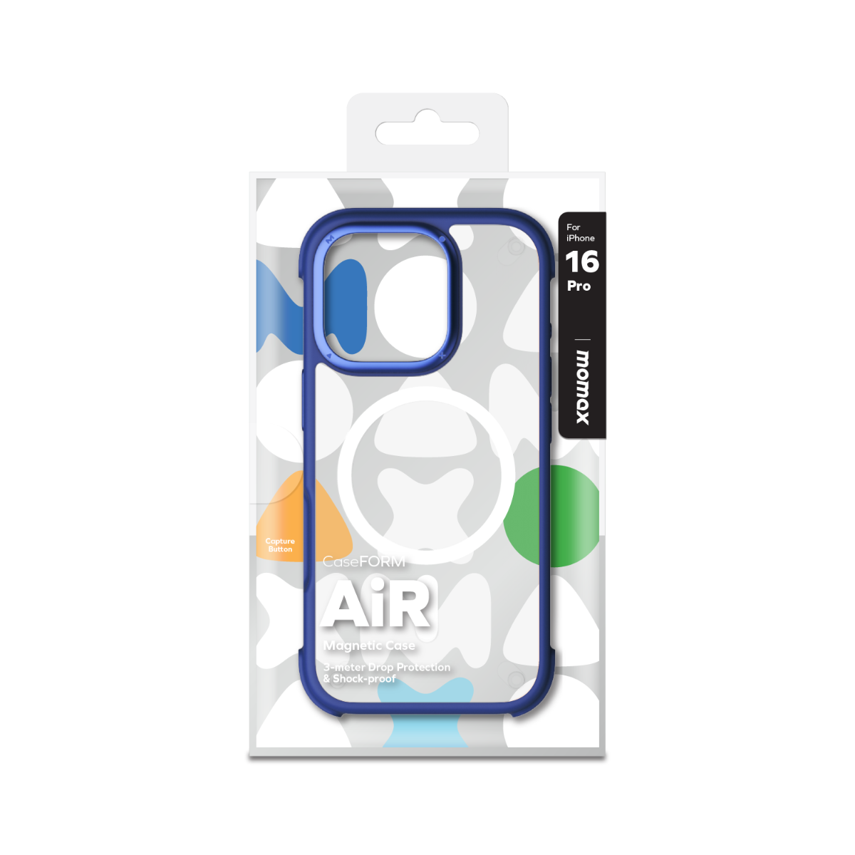 Momax iPhone 16 Pro Air Magsafe Kılıf - Mavi 4894222077799