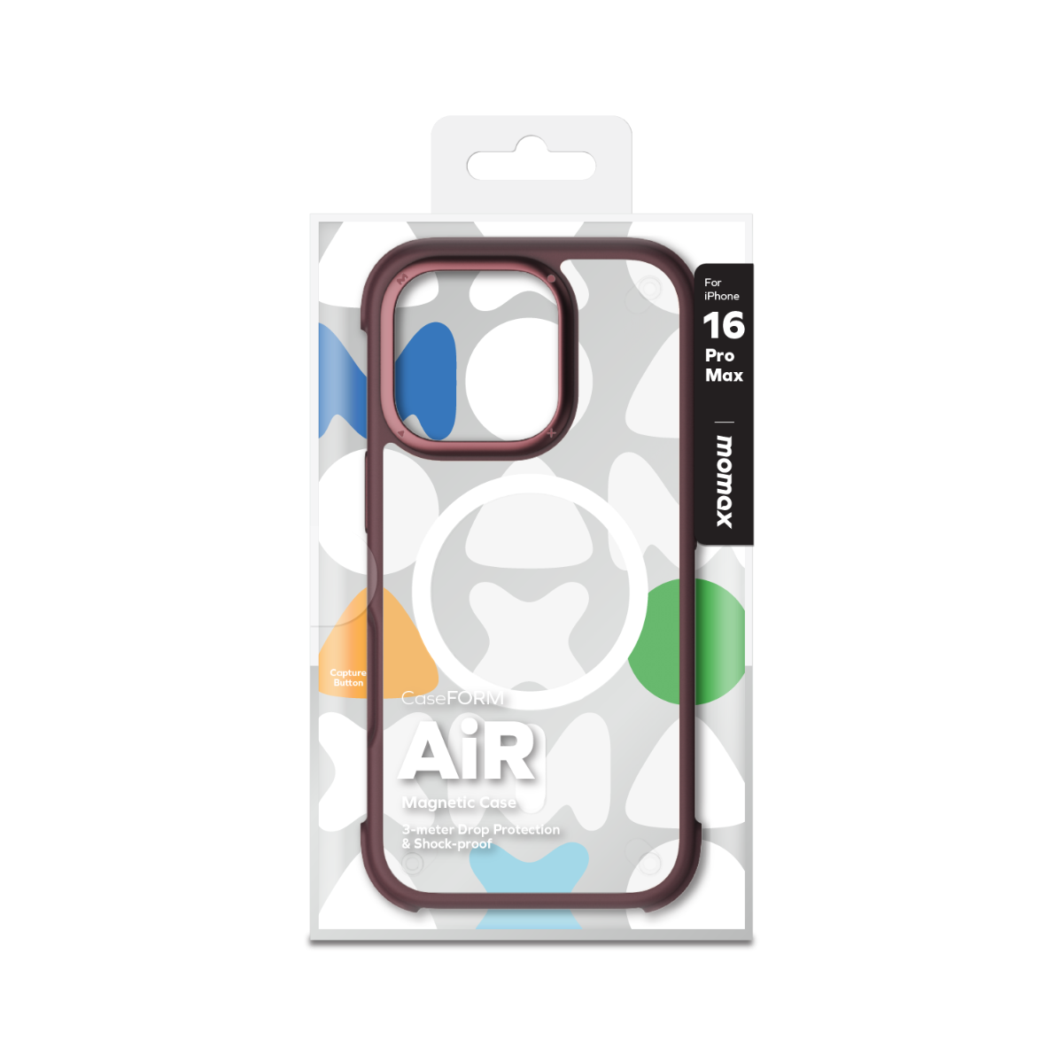 Momax iPhone 16 Pro Max Air Magsafe Kılıf - Mor 4894222077829