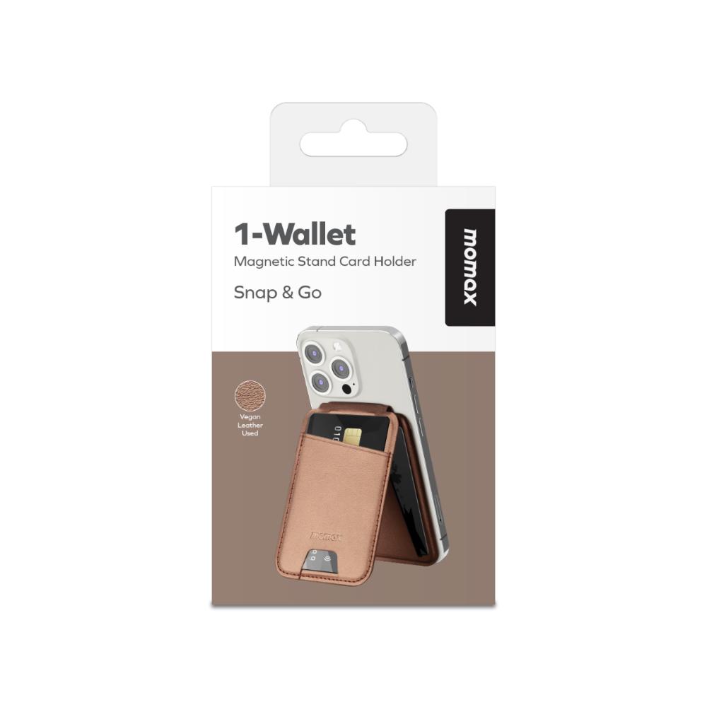 Momax iPhone MagSafe Wallet - Gold 4894222077966