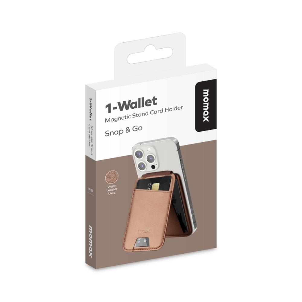 Momax iPhone MagSafe Wallet - Gold 4894222077966