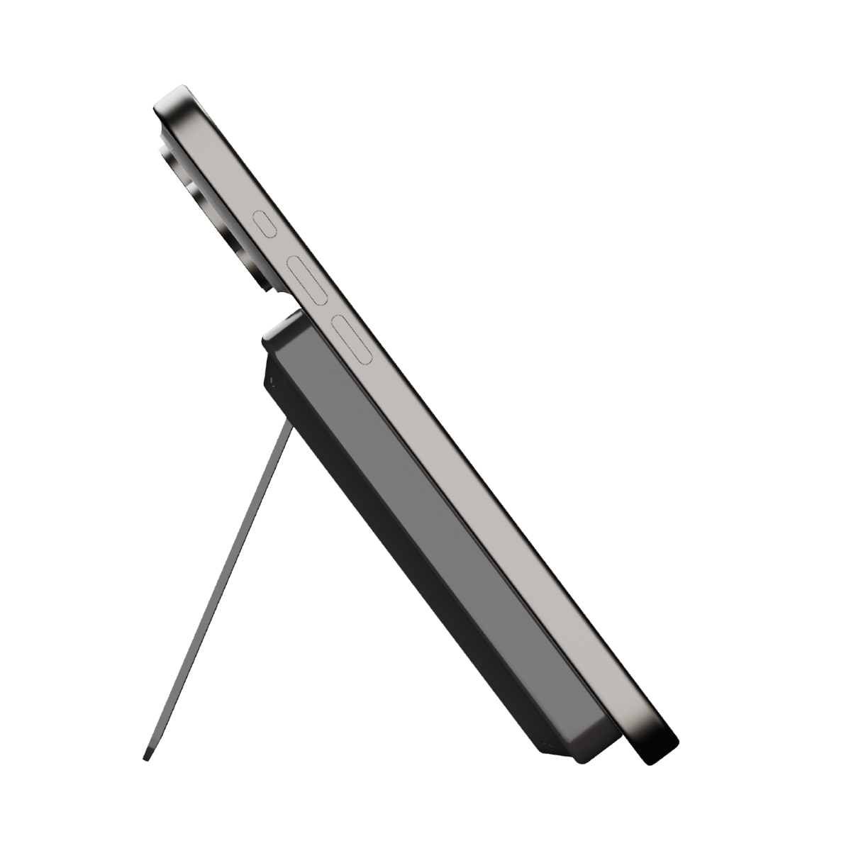 Momax XPro MagSafe Stand 5000mAh Powerbank-Siyah 4894222078130