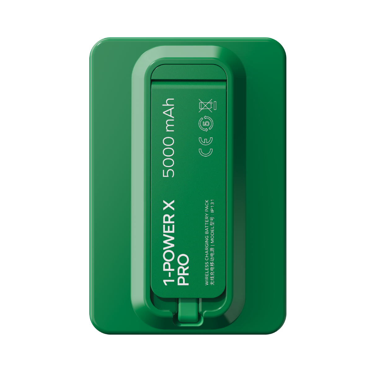 Momax XPro MagSafe Stand 5000mAh Powerbank-Yeşil 4894222078147