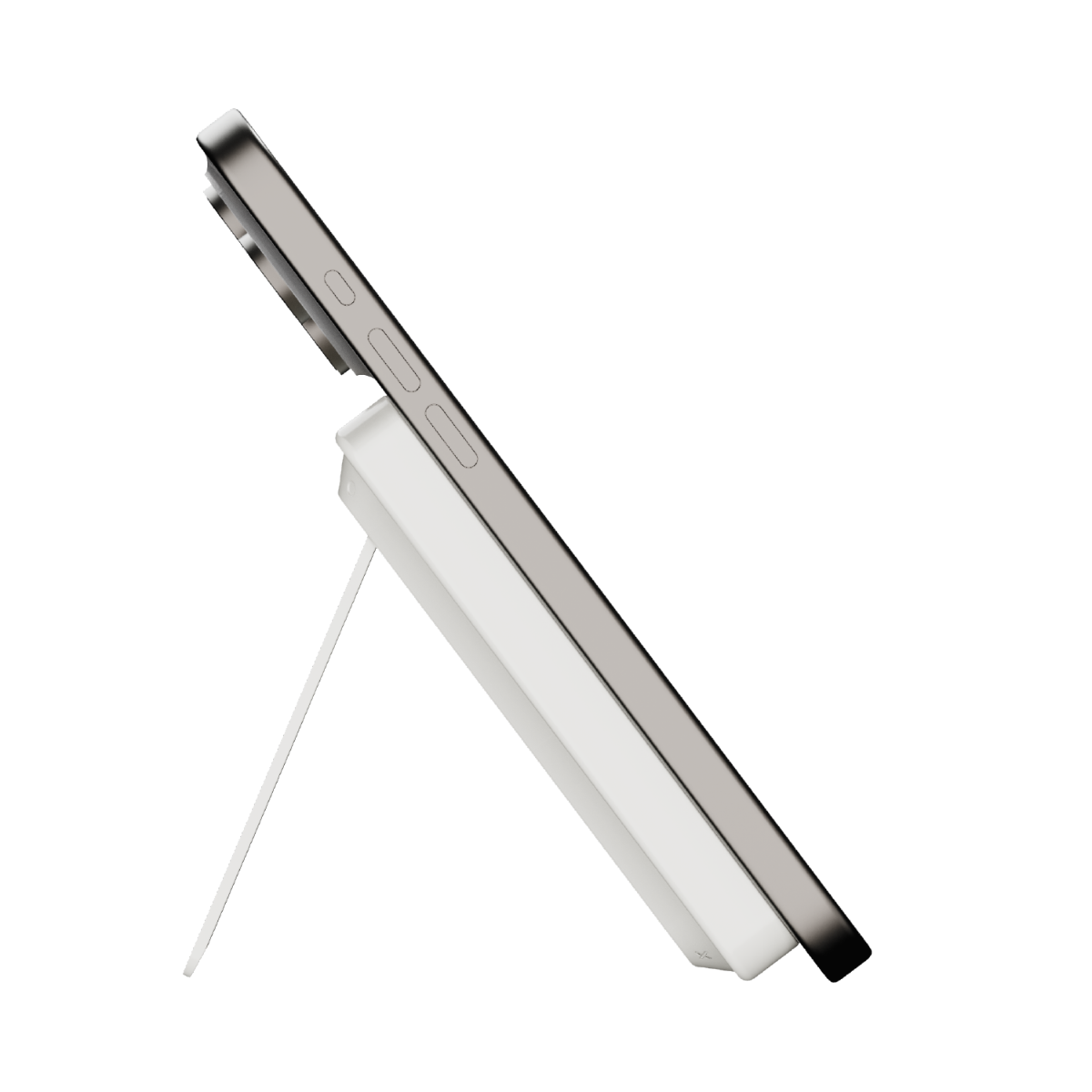 Momax XPro MagSafe Stand 5000mAh Powerbank-Beyaz 4894222078154