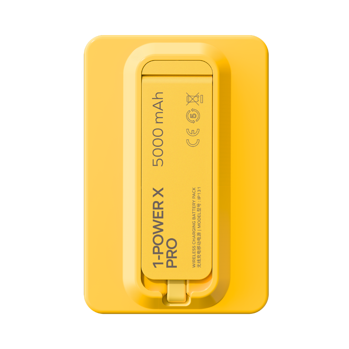 Momax XPro MagSafe Stand 5000mAh Powerbank-Sarı 4894222078161