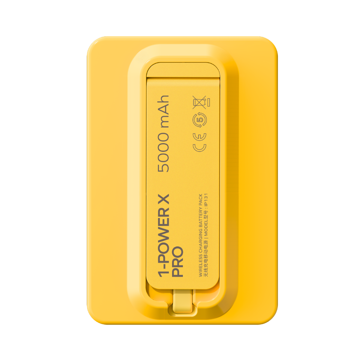 Momax XPro MagSafe Stand Powerbank 5000mAh - Sarı 4894222078161