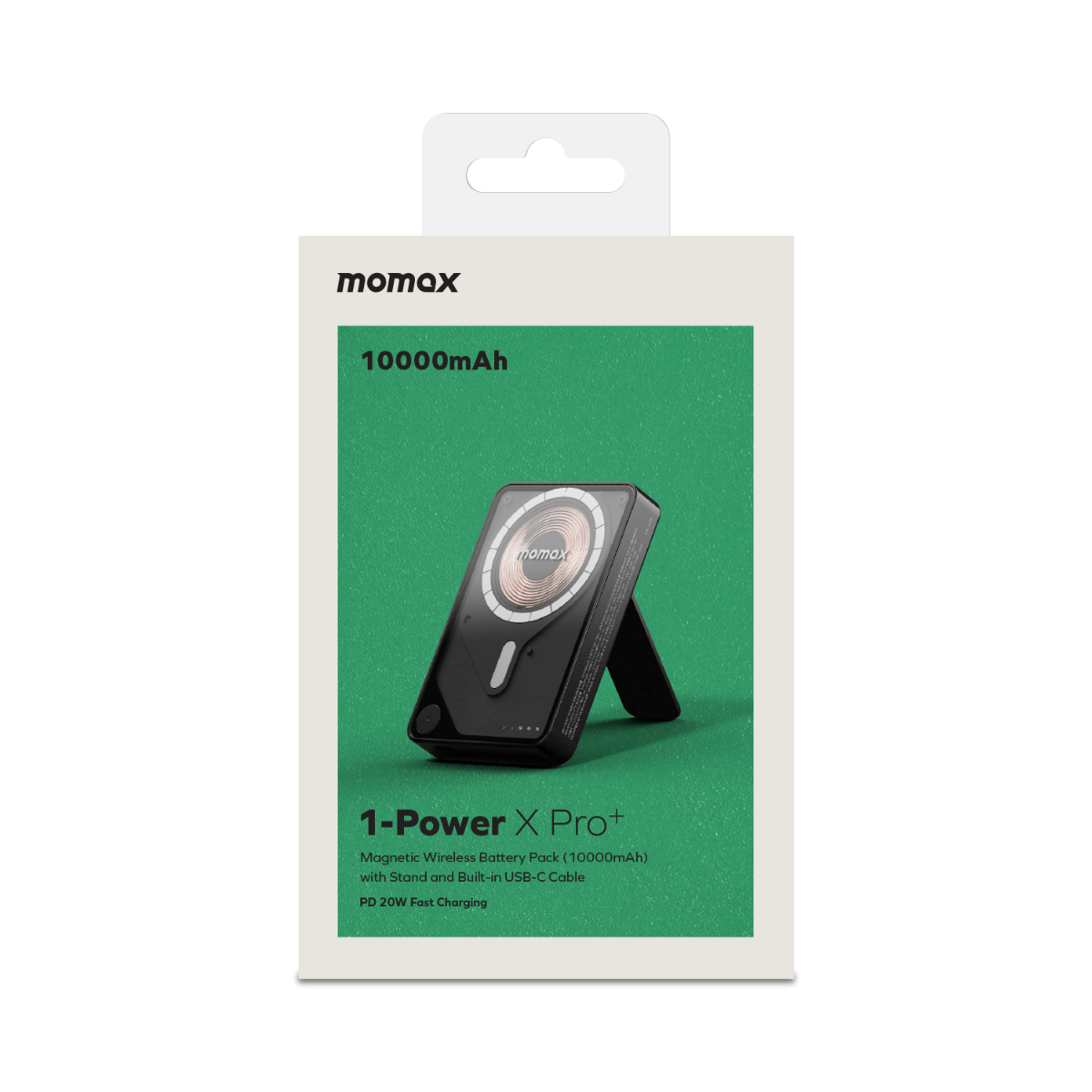 Momax XPro MagSafe Stand 10000mAh Powerbank-Siyah 4894222078178